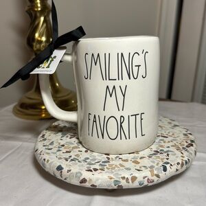 Rae Dunn Smilings my favorite coffee/tea mug